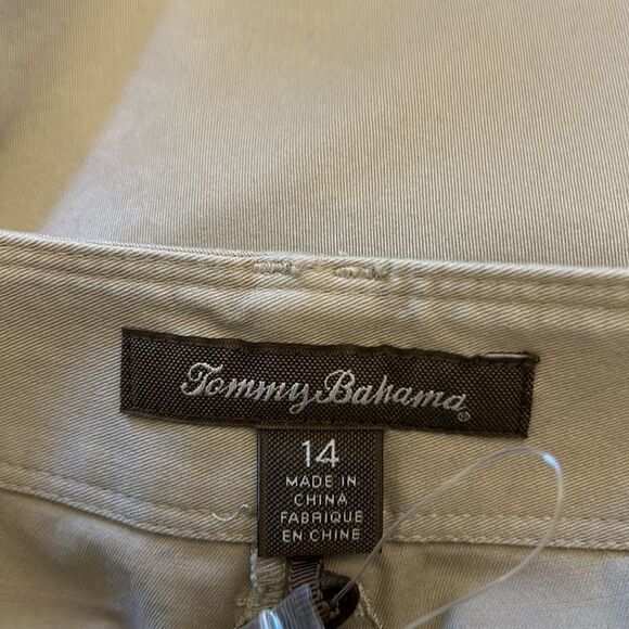 Tommy Bahama cropped khaki pants Ellery fit Regular rise Size 14 New - Picture 7 of 9